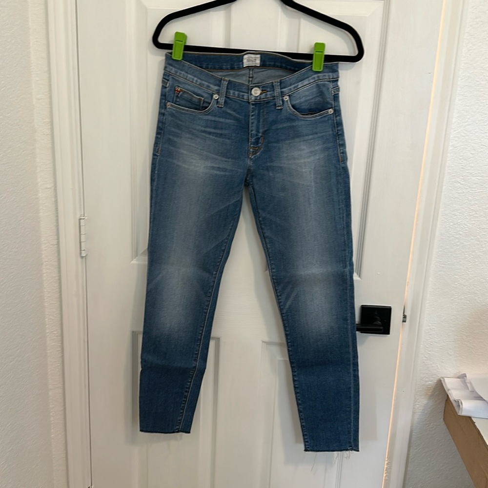 Hudson Krista Skinny Jean with Raw hem